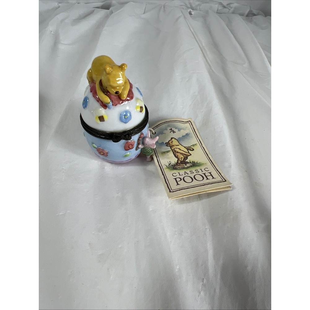 Midwest Cannon Falls - Disney‎ Winnie the Pooh and Piglet Hinged Trinket Box -